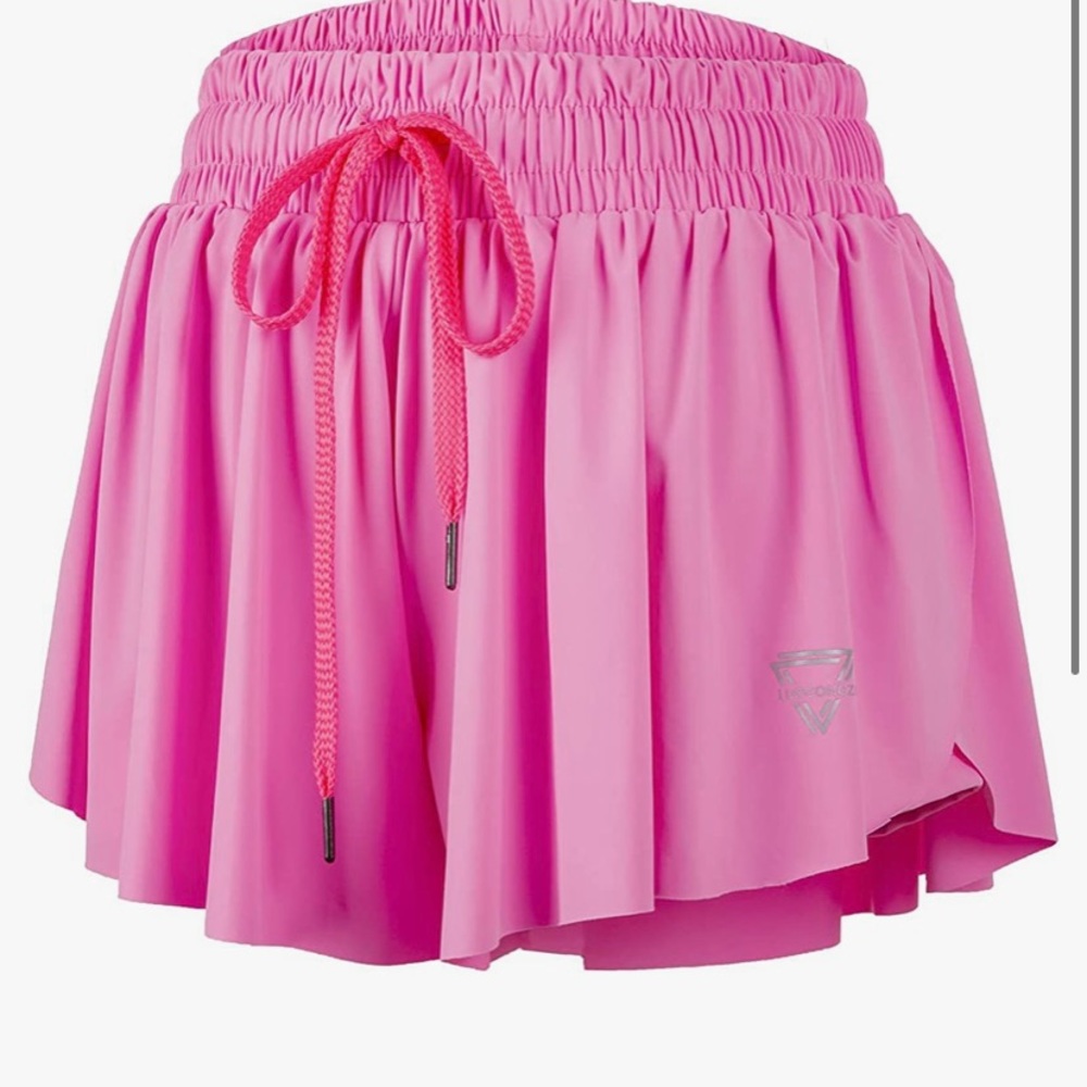 2 in 1 Flowy Workout Shorts